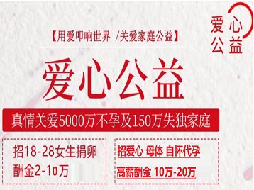 绛县捐卵助孕生子 爱心志愿者招募